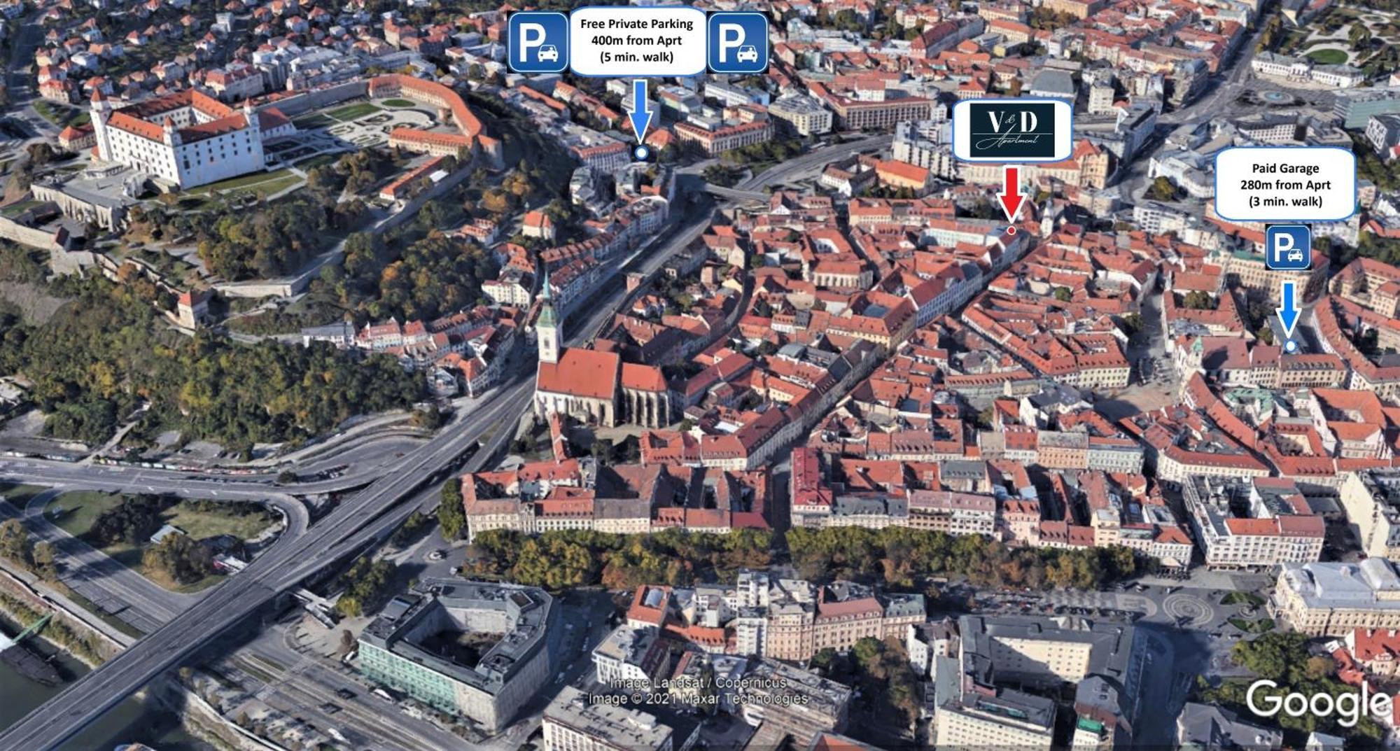 New Design & High Standard Apt From 16Th Century In Old Town-Free Parking Bratislava Luaran gambar